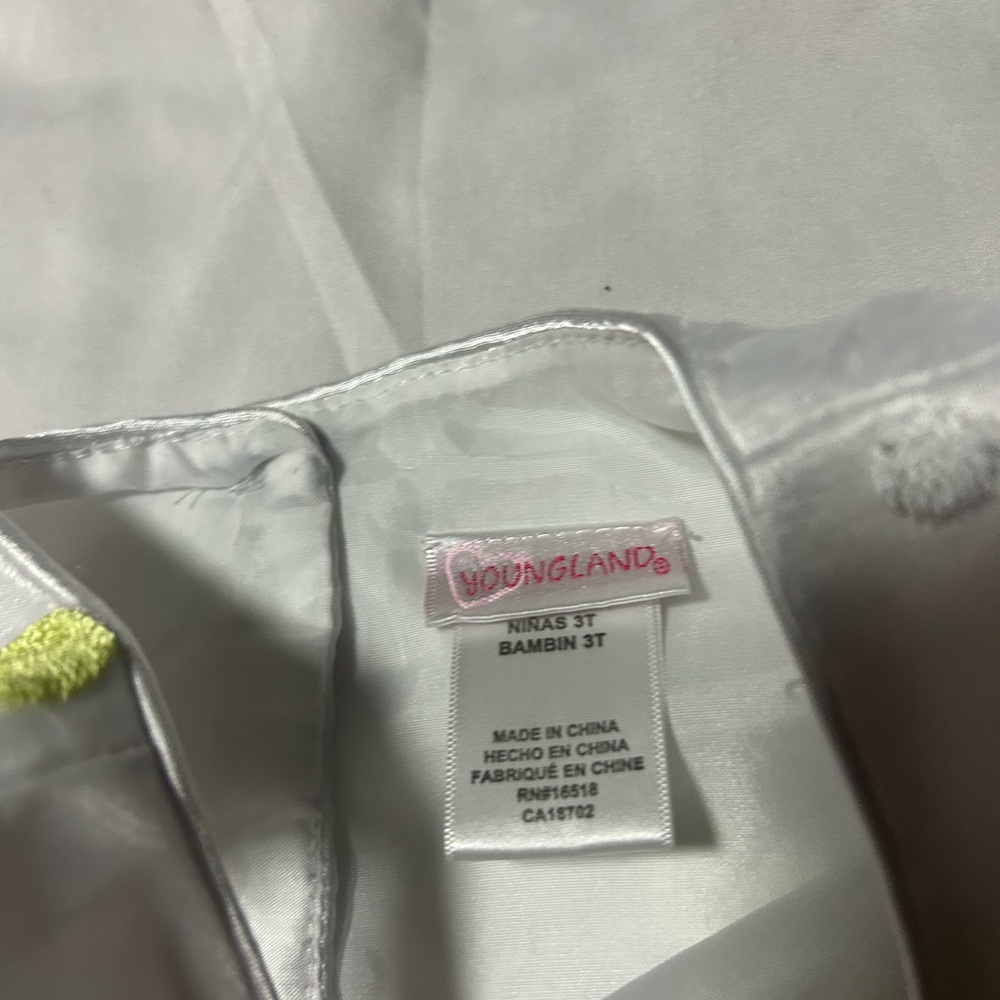 Youngland  Polka Dot Spring Easter Dress  3T Summer Toddler Dress - Picture 4 of 11